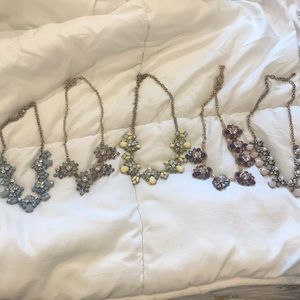 Lot of 5 Statement Necklaces